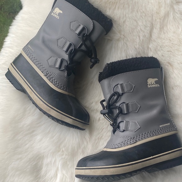 Sorel Other - Sorel Kids' Black and Gray Snow Boots